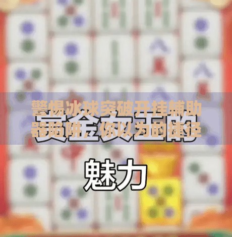 警惕冰球突破开挂辅助器陷阱，你以为的捷径，其实是深渊！冰球突破开挂辅助器下载